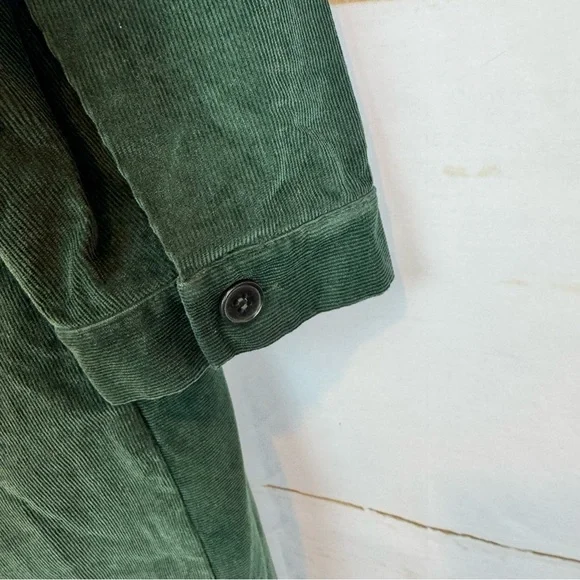 COS | Green Corduroy Shirt Dress - Picture 10 of 10